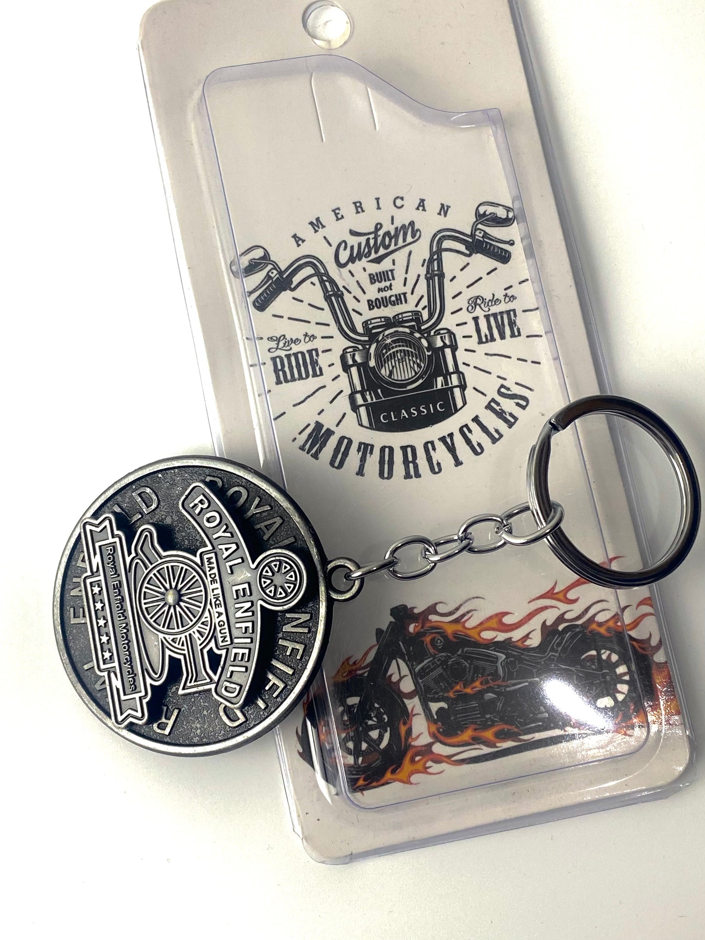 Road Warrior Spinner Keychain