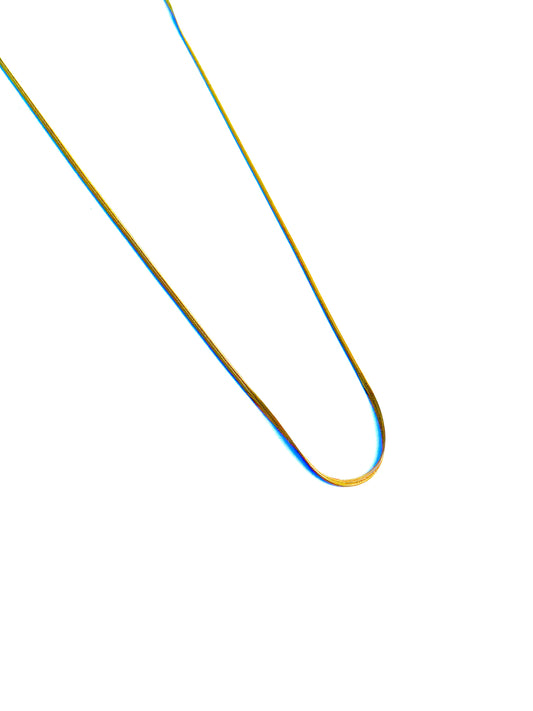 Golden Serpent Snake Chain