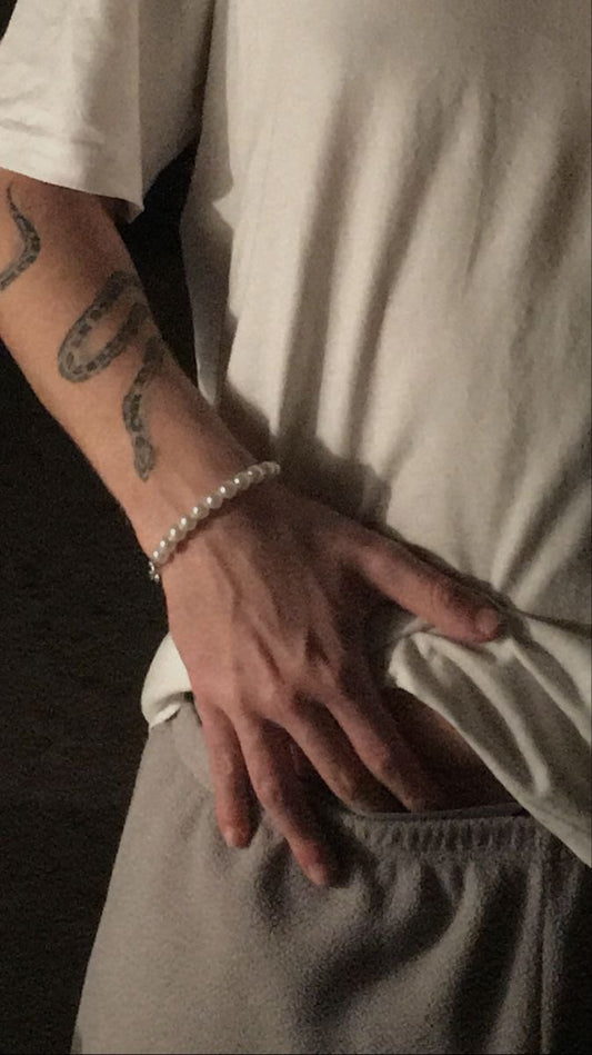 The White Orb Bracelet