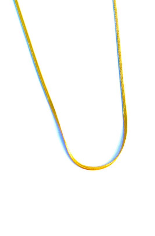 Golden Serpent Snake Chain