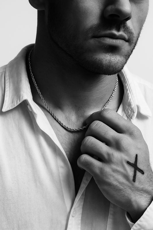 Micro Rope Chain (Silver)