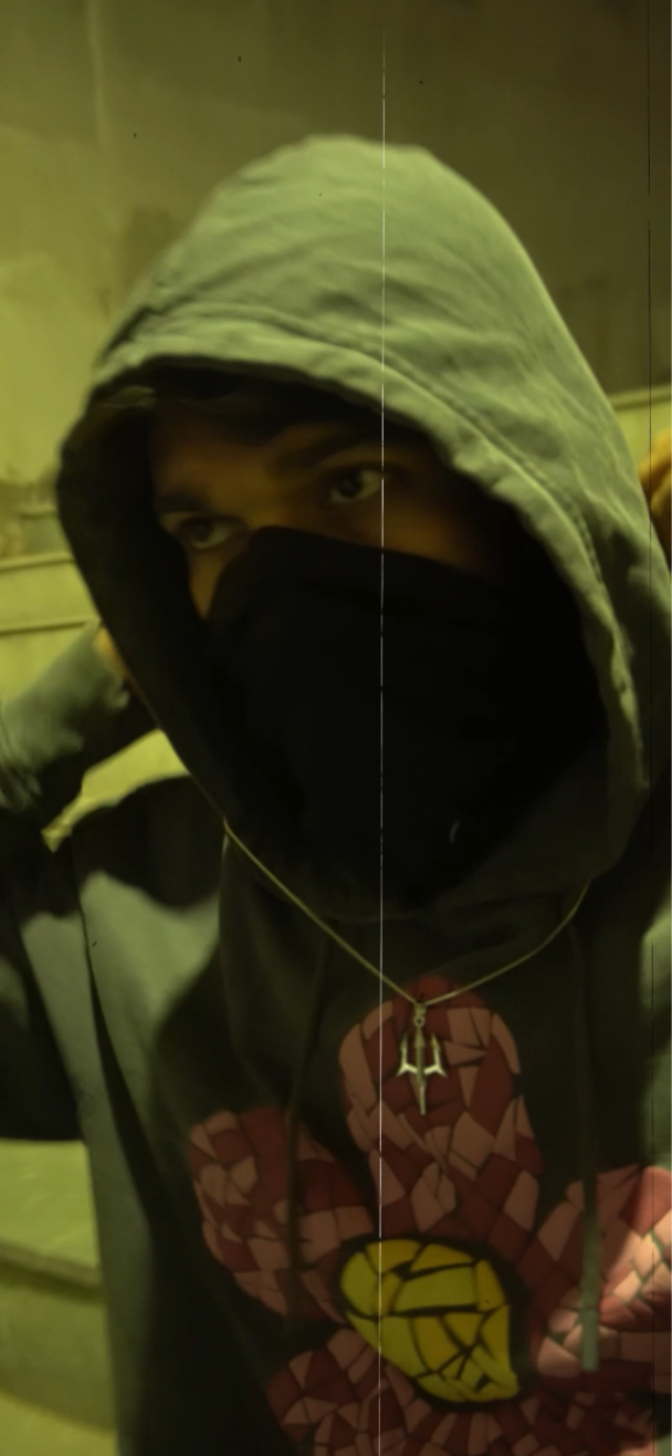 Trident Pendant with Chain