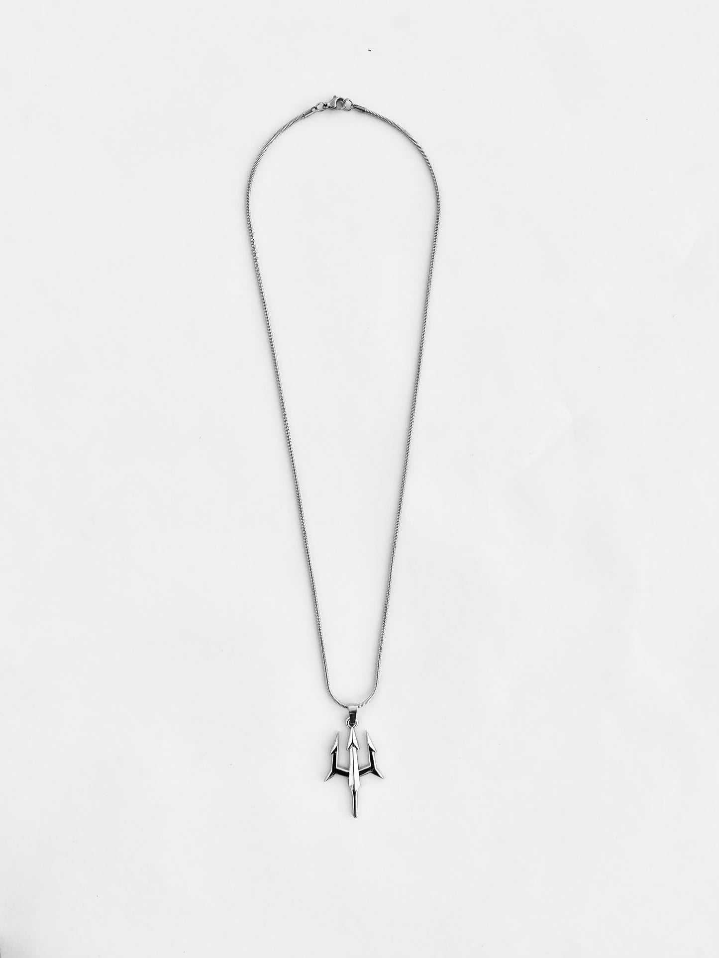 Trident Pendant with Chain