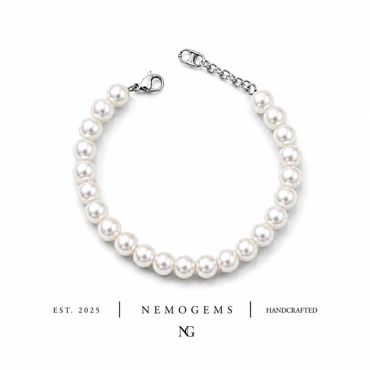 The White Orb Bracelet