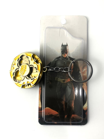 Dark Knight Spinner Keychain