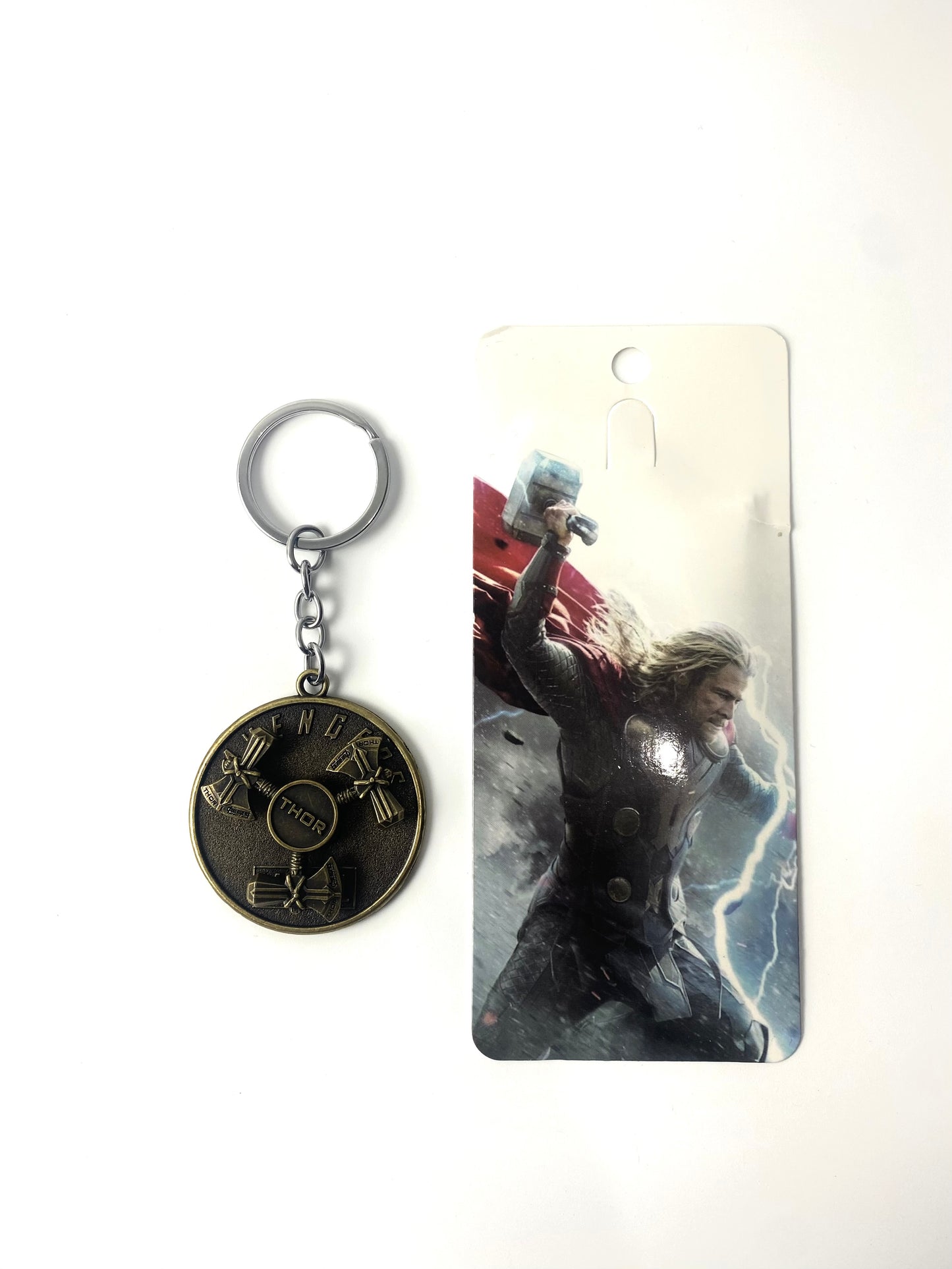 Mjolnir Spin Spinner Keychain