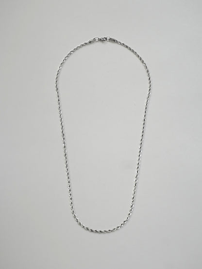 Micro Rope Chain (Silver)
