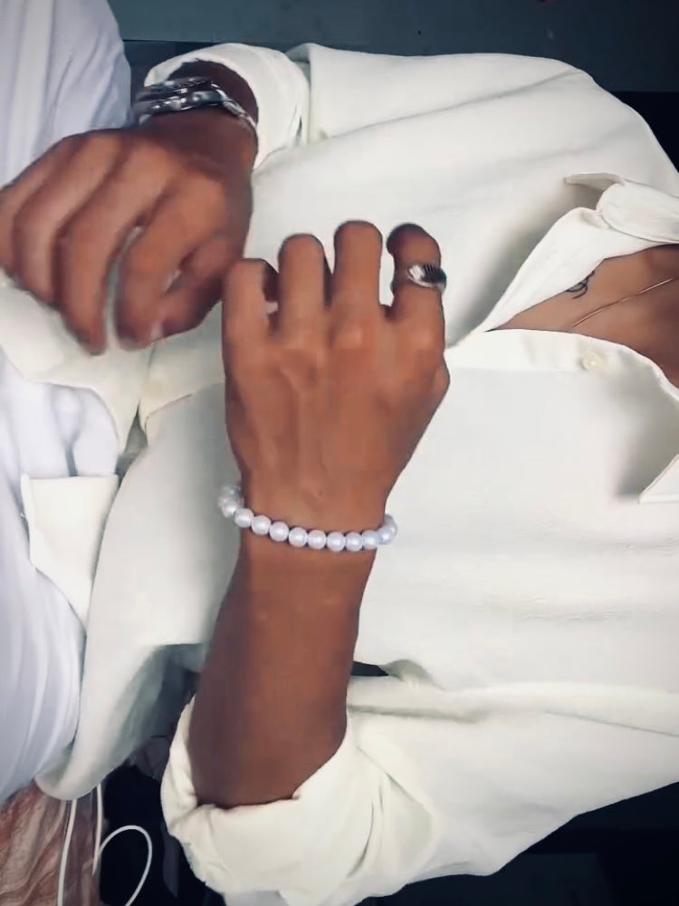 The White Orb Bracelet