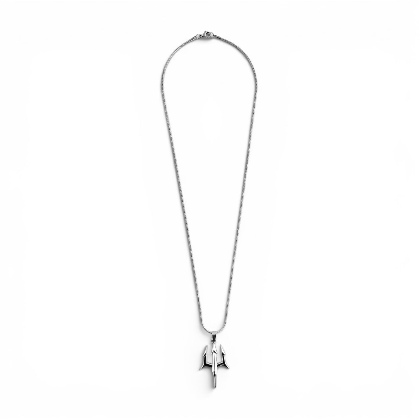 Trident Pendant with Chain