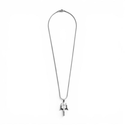 Trident Pendant with Chain