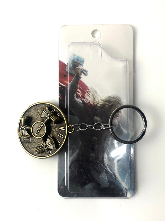 Mjolnir Spin Spinner Keychain