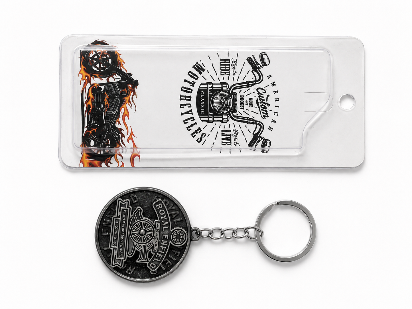Road Warrior Spinner Keychain