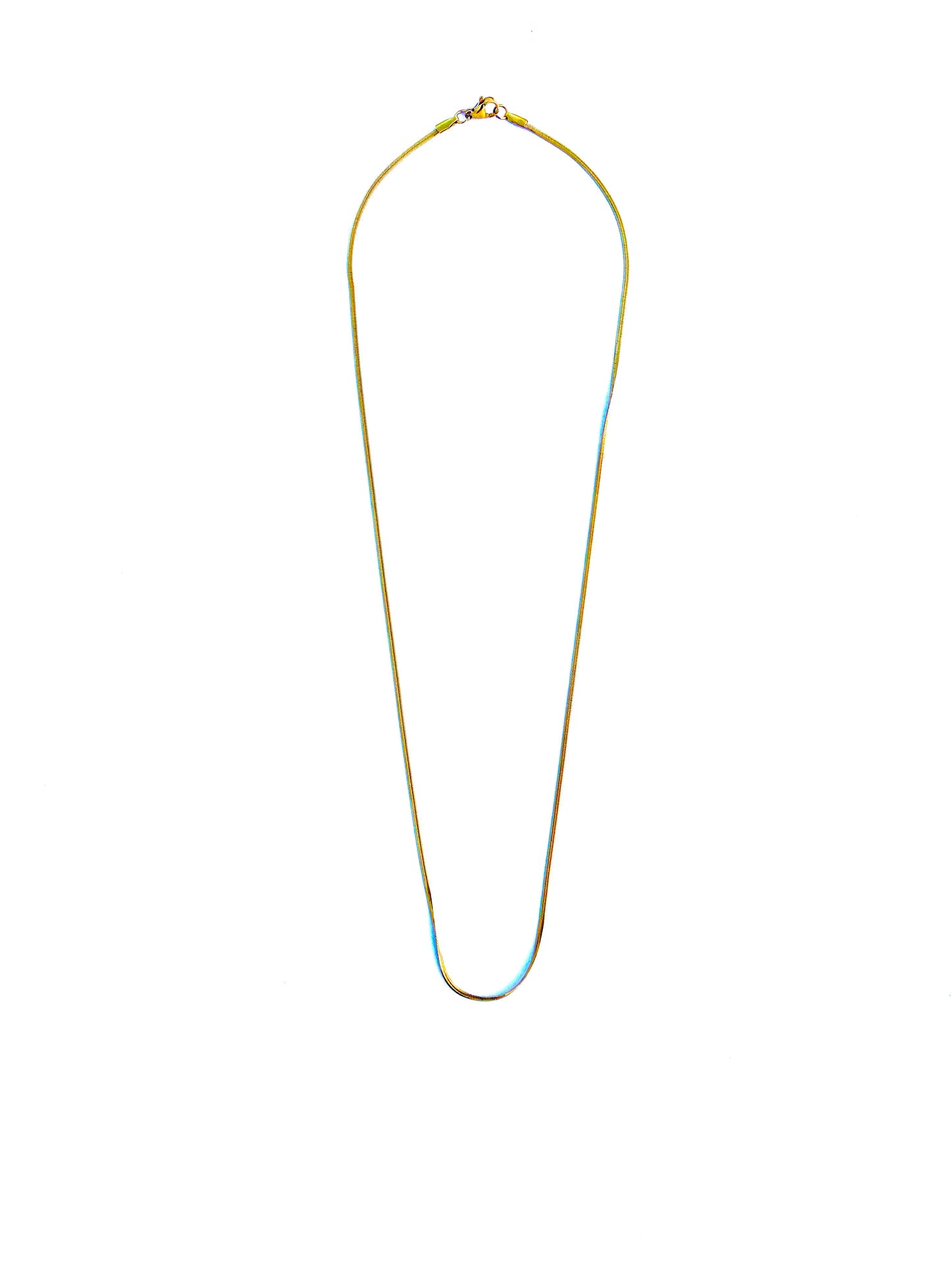 Golden Serpent Snake Chain
