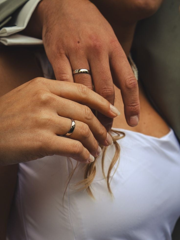 Silver Edge Ring – Minimal Classic Band