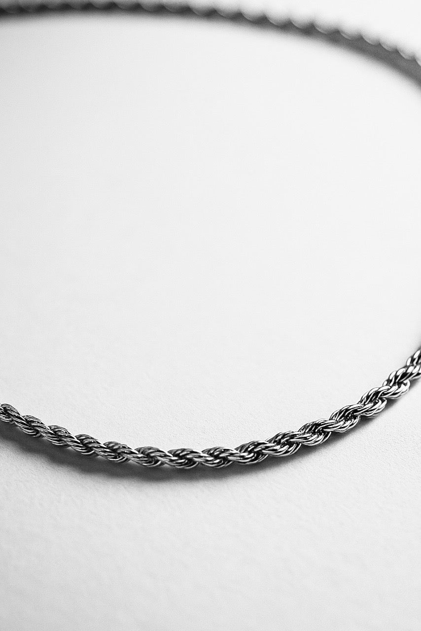 Micro Rope Chain (Silver)