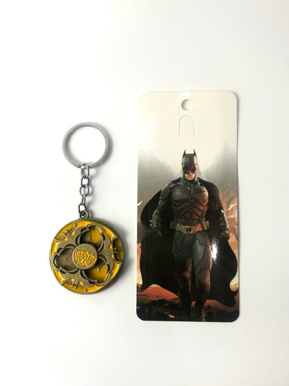 Dark Knight Spinner Keychain