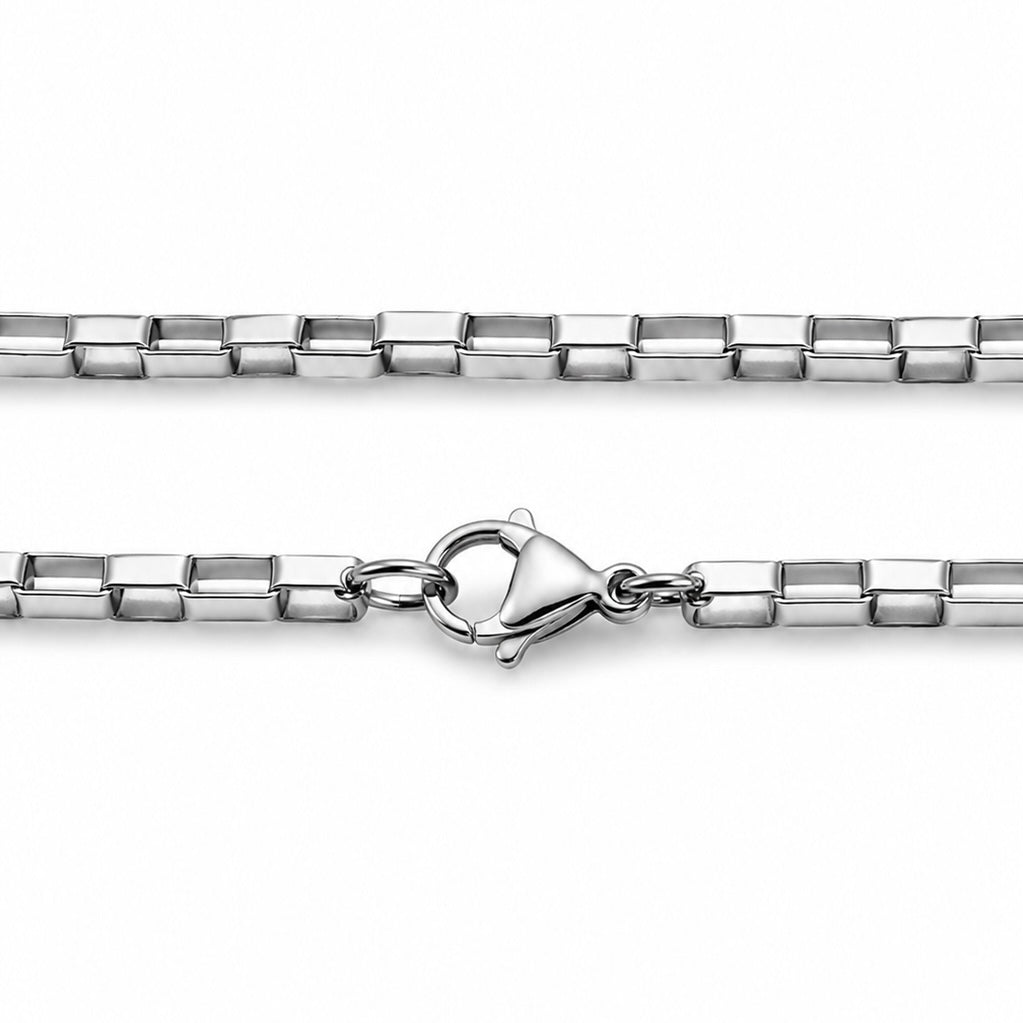 Block Chain Bracelet (Silver)