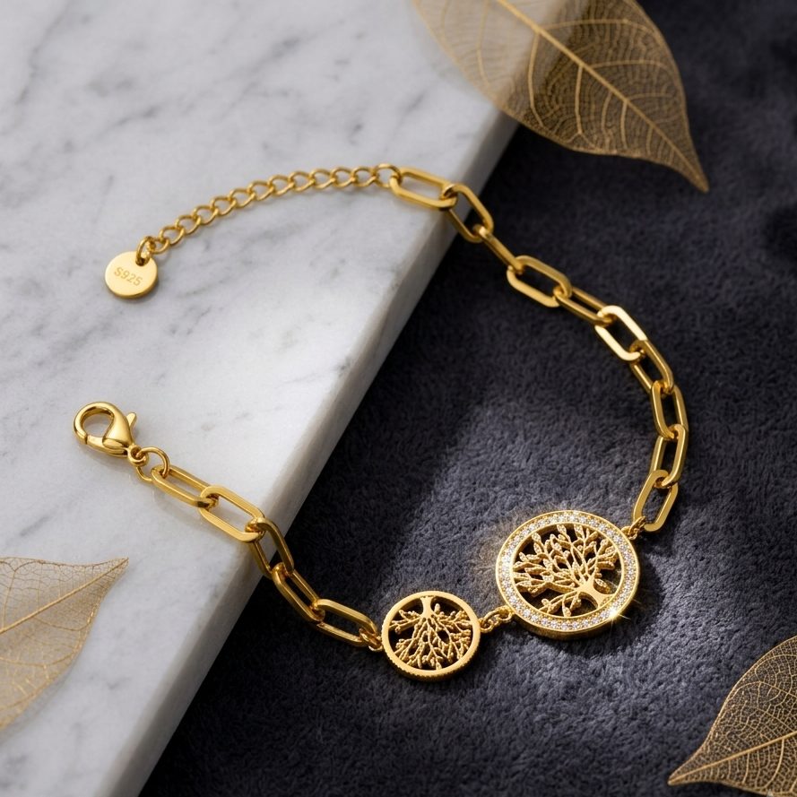 Tree of Life Link Bracelet