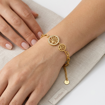 Tree of Life Link Bracelet
