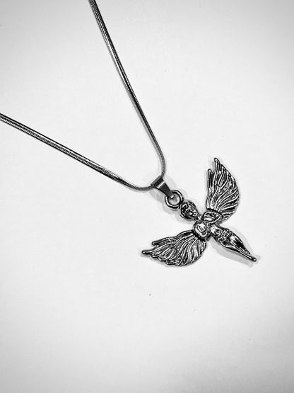 Angle Pendant with Chain