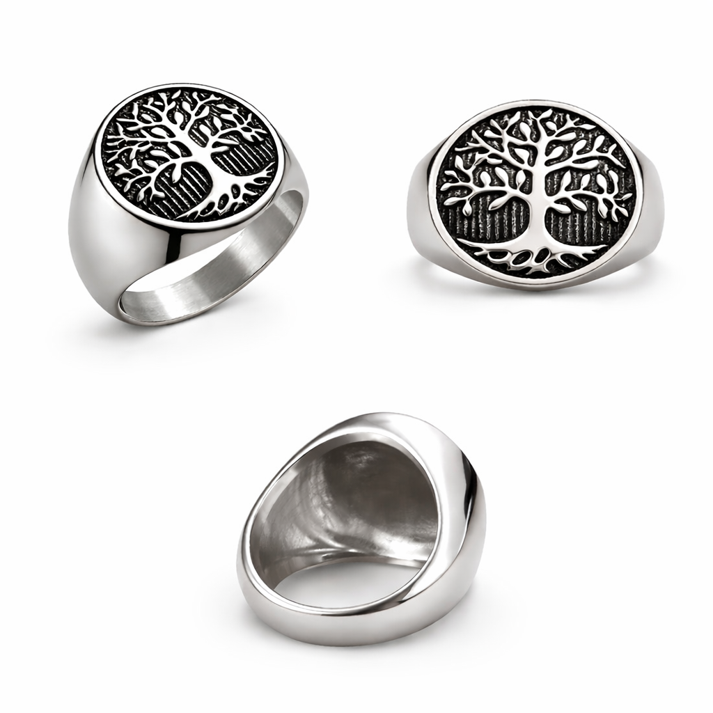 Tree of Life Signet Ring