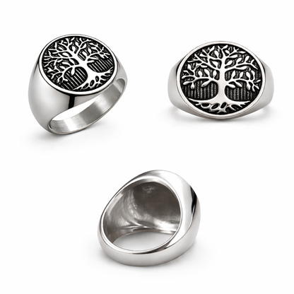 Tree of Life Signet Ring