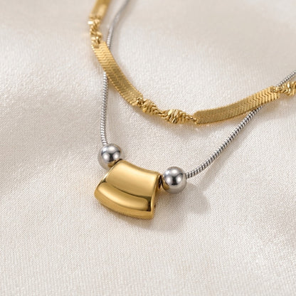 Golden Muse Layered Necklace