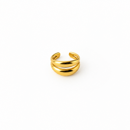 Twist Luxe Gold Ring