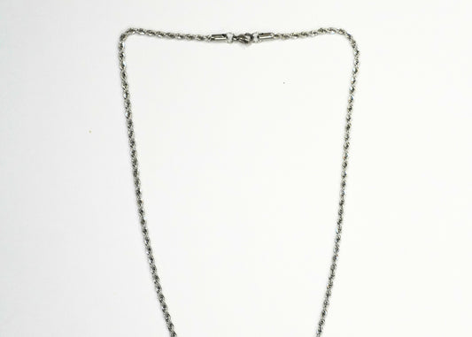 Micro Rope Chain (Silver)