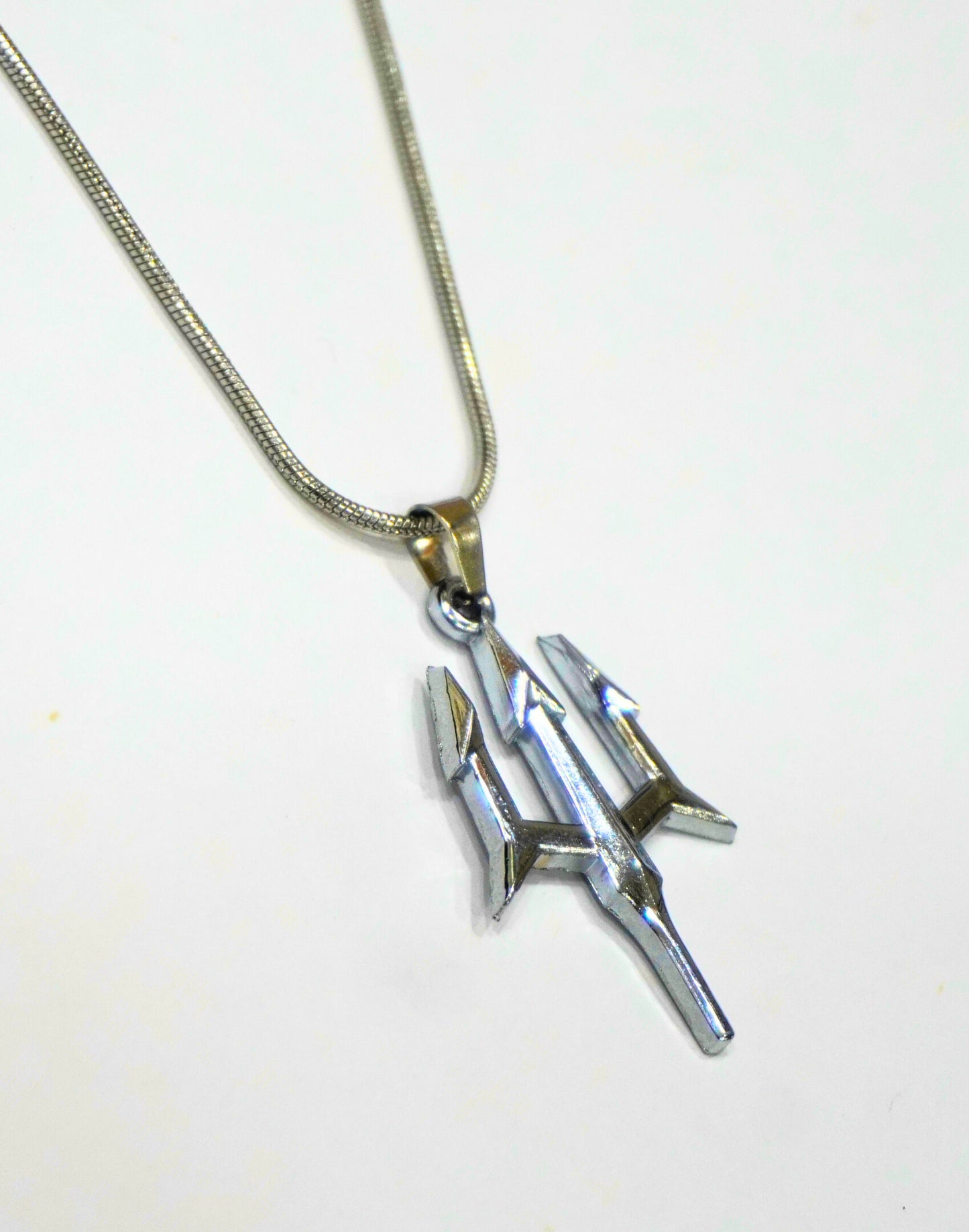 Trident Pendant with Chain